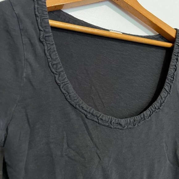 J. Crew scoop neck gray scoop neck top S - Picture 2 of 6